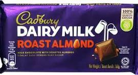 DAIRY MILK ROAST ALMOND